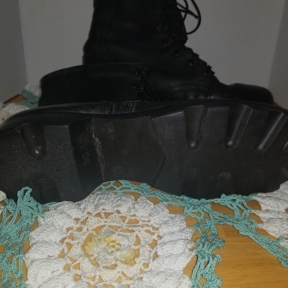 Vintage mens combat , army boots size 81/2‎ - Picture 4 of 5